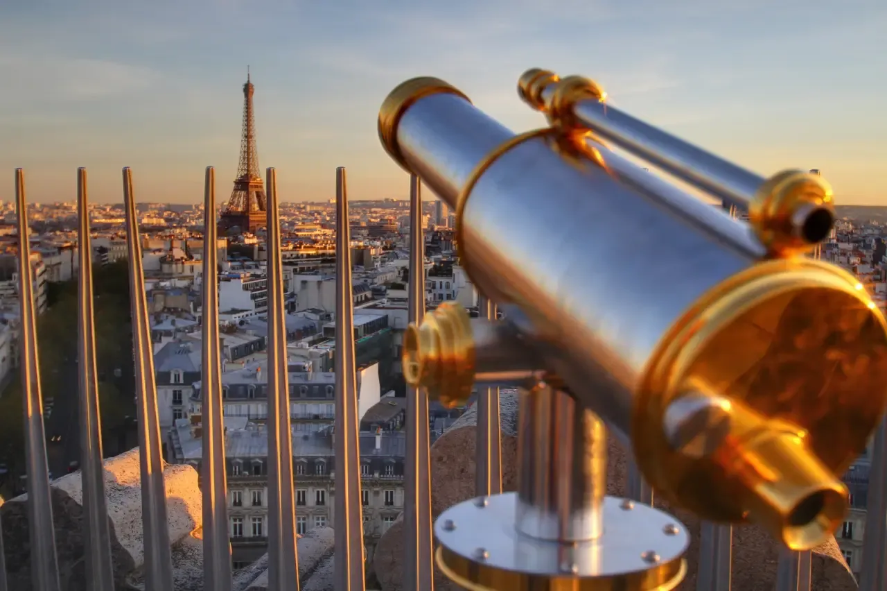 Arc de Triomphe rooftop